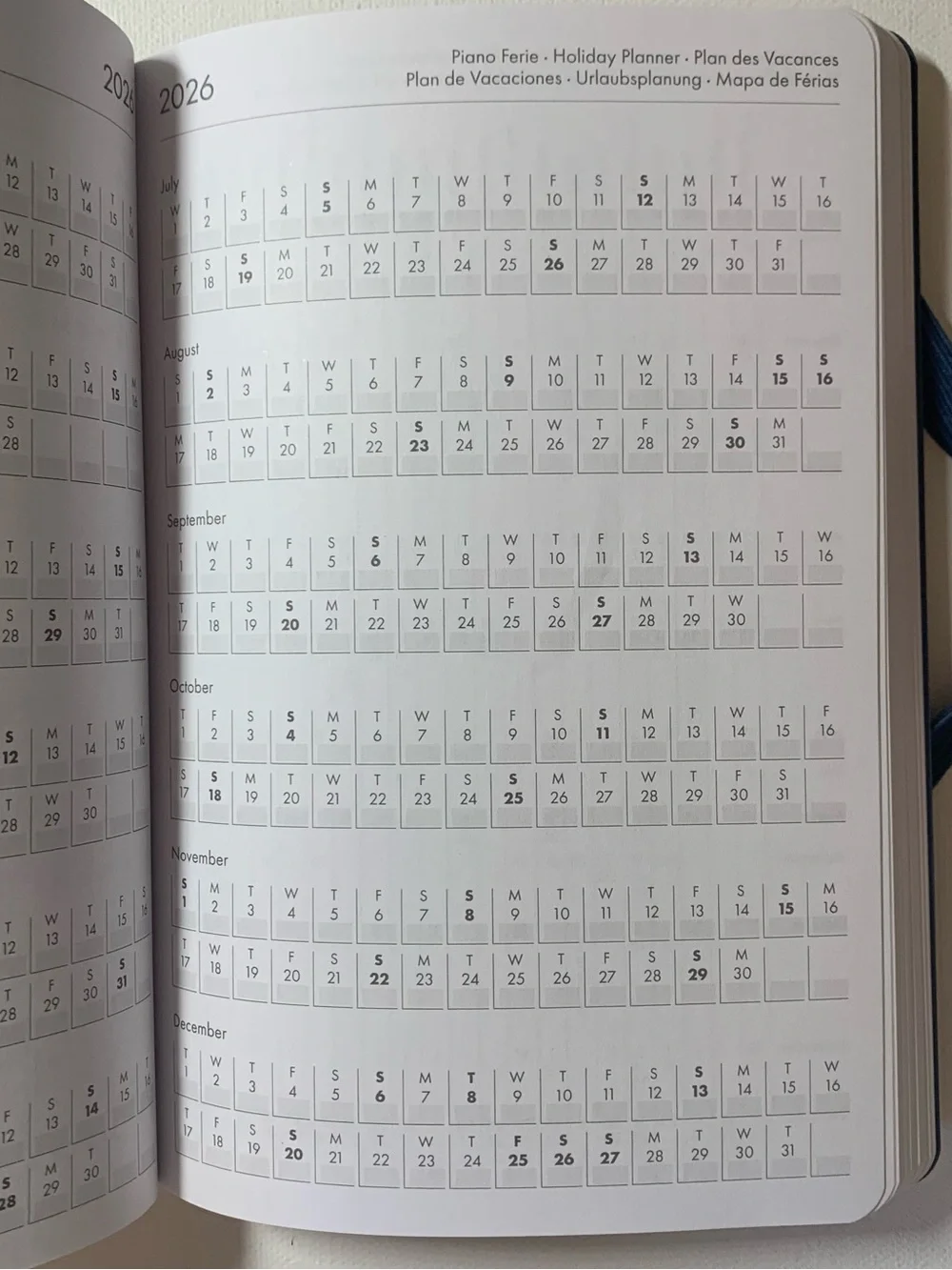 Legami Life Journey 2026 weekly planner